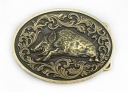 Охотничья пряжка, зажим для ремня, КАБАН, коричневый