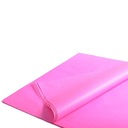 Папиросная бумага гладкая декоративная 38х50см розовая 100шт