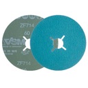ВОЛОКОННЫЙ ДИСК FIBRA 125мм ЦИРКОНИЙ VSM ZF714 P40
