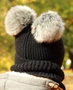 Теплая шапка со снудом, комплект ЦВЕТА 48-58 см.