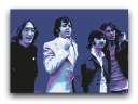 The Beatles - ИЗОБРАЖЕНИЕ 60x40 - рок-постер на холсте