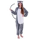 Лемур пижама кигуруми Onesie мужской женский маскарадный костюм M 155-164