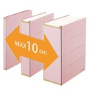 БЕНДЕР A4 BINDER PLUS ZERO MAX РОЗОВЫЙ