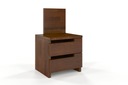 DSI-meble: borovicový nočný stolík BERGMAN HIGH Hĺbka nábytku 35 cm