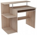 Компьютерный стол B1 SONOMA ДУБ 100см шкаф ROB