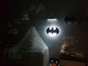 Nočná lampa Batman LED na batérie superhrdina na stenu do detskej izby Dominujúca farba čierna