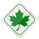 МАГНИТНЫЙ ЛИСТ Светоотражающий знак свежего водителя