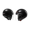 LS2 Rocket 2 Черный шлем с открытым лицом XS, глянцевый