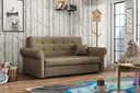 VIGA III SILVER rozkładana sofa duża dwójka kanapa Szerokość mebla 168 cm