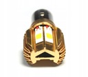 LUZ DIODO LUMINOSO LED MOTOCICLETA MOTOR BA20D H6 S2 1500LM GOLD 