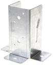 PODSTAWA SŁUPA OTWARTA PROSTOKĄT PSP DX70 71x67mm