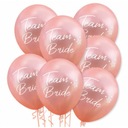 Воздушные шары для девичника, 5 штук, команда невесты, роза