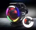 ФАРА СВЕТОДИОДНАЯ ЛАМПА RGB U7 КОЛЬЦЕВАЯ МОТОЦИКЛ 2 шт.