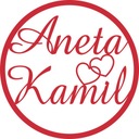 КОЛЕСО С ИМЕНЕМ 50 СМ СВАДЕБНЫЕ ИНИЦИАЛЫ ЦВЕТА