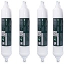 4 фильтра для воды для холодильника SIDE BY SIDE LG SAMSUNG