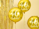 Набор украшений из воздушных шаров и цифр к 40-летию HEL