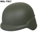 Военный ШЛЕМ Mil-Tec Армии США M88 Fritz/Pasgt Combat ASG Пластиковый Оливковый