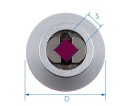 ДЕРЖАТЕЛЬ ДЛЯ РЕЗЬБЫ KING TONY M1-8 MM 39123010M