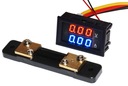Панельный вольтметр и амперметр 300В 50А + шунт