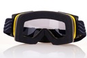 IMX DUST YELLOW BLACK GOGLE CROSS ENDURO 2 СТЕКЛА изображение 9