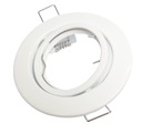 Oprawa OPRAWKA HALOGENOWA z GU10 do LED ruch BIAŁA