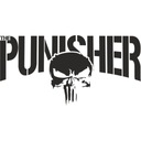 КАРАТЕЛЬ - наклейка - 25 х 12,5 см