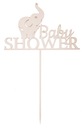 ТОППЕР надпись BABY SHOWER, украшение для ТОРТА на рождение ребенка