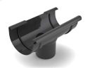 воронкообразный отвод 100/90 к желобу Bryza Cellfast GRAPHITE