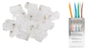10 шт. RJ45 cat 5e проходят через вилку UTP