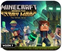 Коврик для мыши MINECRAFT + НАДПИСЬ! ПОДАРОК!