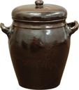 Керамическая бочка для маринования капусты, огурцов, сала