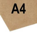 Плита МДФ 8мм RAW А4 РАЗМЕР 210х297х8