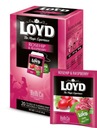 Чай LOYD HORECA ROSE с МАЛИНОЙ в пакетиках 20 шт.