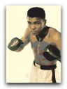 MUHAMMAD ALI - IMAGE 30x20 холст боксер плакат