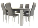 nowoczesny stół z 6 krzesłami
