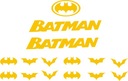 Наклейки «Бэтмен летучие мыши» 160-2B РАЗНЫЕ ЦВЕТА