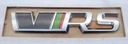 НАПИСЬ ЭМБЛЕМЫ НА ЗАДНЕЙ ЧАСТИ SKODA OCTAVIA VRS