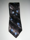 KEN TOLBY jedwabny usztywniany krawat 9,5 cm