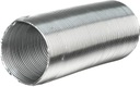 KANAŁ VENTS OKRĄGŁY ALUMINIOWY ELASTYCZNY PRZEWÓD RURA SPIRO FLEX 100 / 1 m