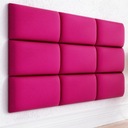 Panele dekoracyjne 50x40 tapicerowane na wezgłowie