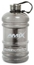 Бутылка-шейкер AMIX 2,2 л, однотонный СЕРЫЙ