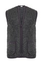 ШЕРСТЯНОЙ ЖИЛЕТ НА МОЛНИИ, МЕРИНО, размер L