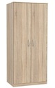 Гардероб НИКО НИКС80, дуб сонома, ФОРТЕ, БЕСПЛАТНО, быстрый