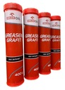 Кальций-графитовая смазка Orlen Oil GREASEN GRAPHITE | 400 г КАРТРИДЖ ТРУБА КАРТРИДЖ