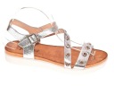 CLEARANCE SALE ЖЕНСКИЕ САНДАЛИИ 14158-18 Серебро