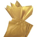 Золотая папиросная бумага 100 листов размером 50х75 см!!!