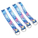 БРЕЛОК-ПОВОДОК С ПРИНТОМ ЛОГОТИПА ДЕШЕВО 100 ШТ.