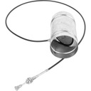 ЗАСЛОНКА С ТРОСОМ ДЛЯ ТРУБЫ FI 125 КАМИНЫ