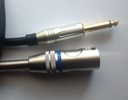 громкоговоритель для активных колонок Jack/XLR папа 7м
