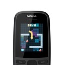 Mobilný telefón Nokia 105 4 MB / 4 MB čierny OUTLET Farba čierna